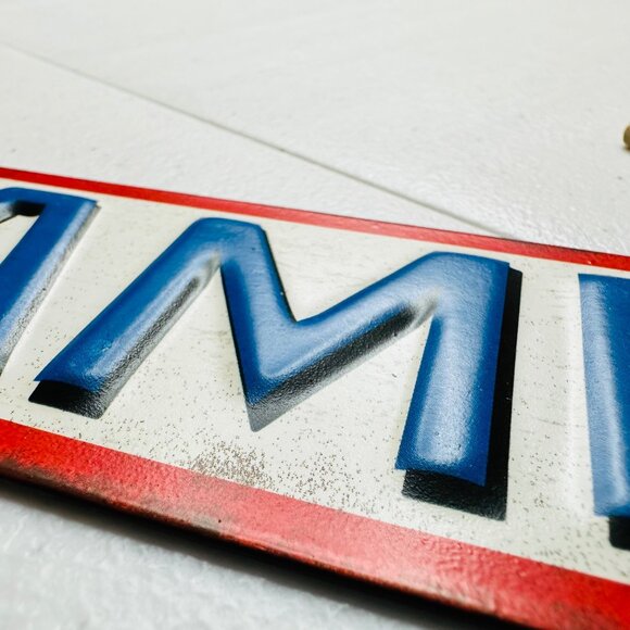 God Bless America small metal patriotic sign Fourth of July Independence Day - Picture 9 of 10